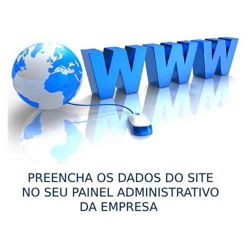 Dados do site pendentes